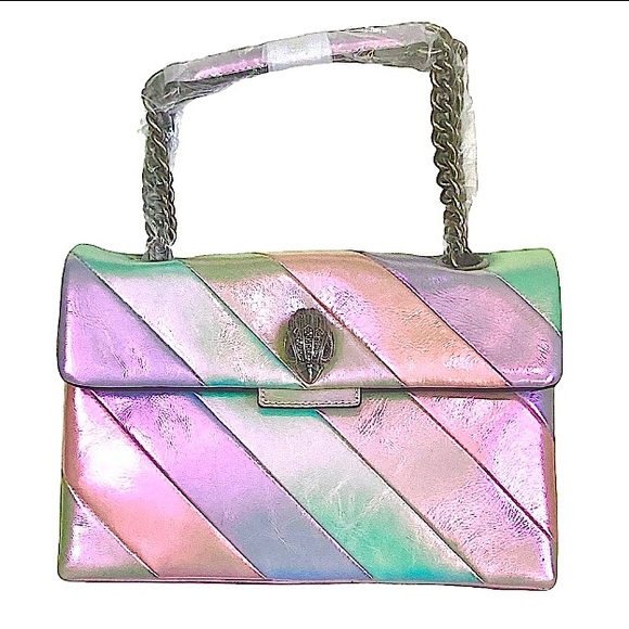 Kurt Geiger Bags Kurt Geiger Pastel Iridescent Rainbow Kensington Poshmark